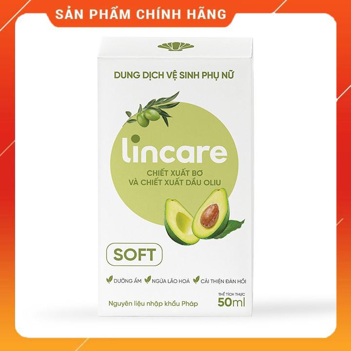 Dung Dịch Vệ Sinh Phụ Nữ Lincare Soft 50ml [SP Chính Hãng]