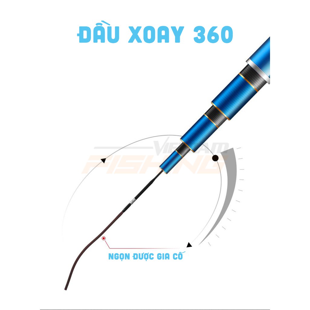 Cần câu tay HANDING RYUKI 6H