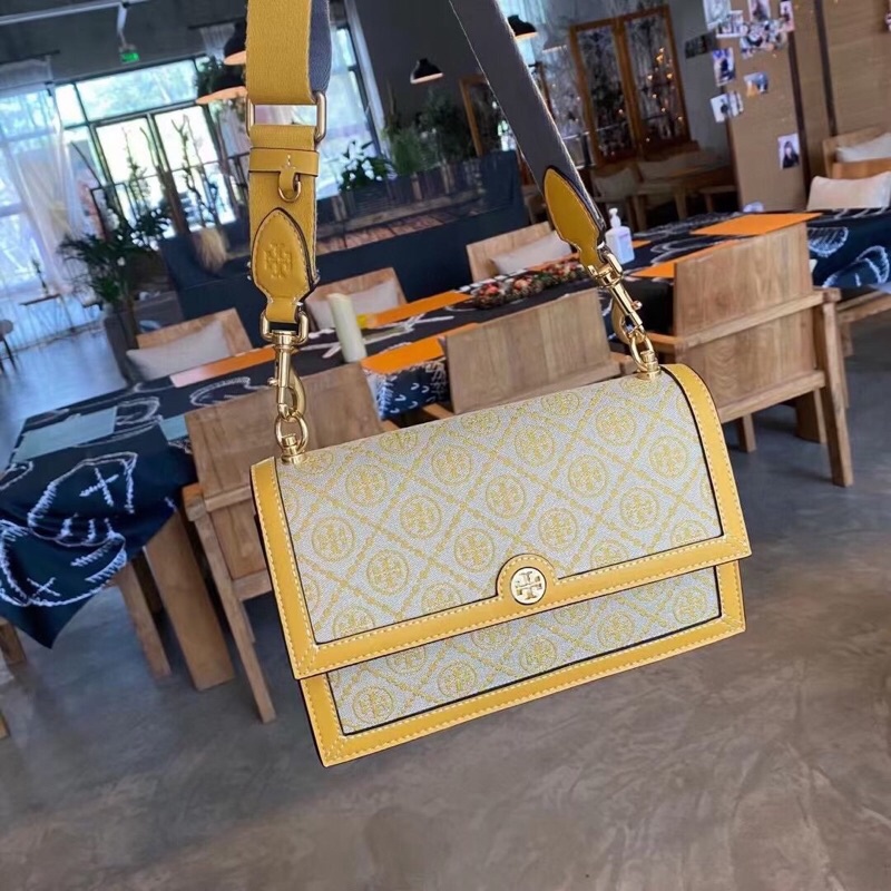 Túi TORY BURCH T MONOGRAM Jacquard Shoulder Bag ❤️code: tory 81863