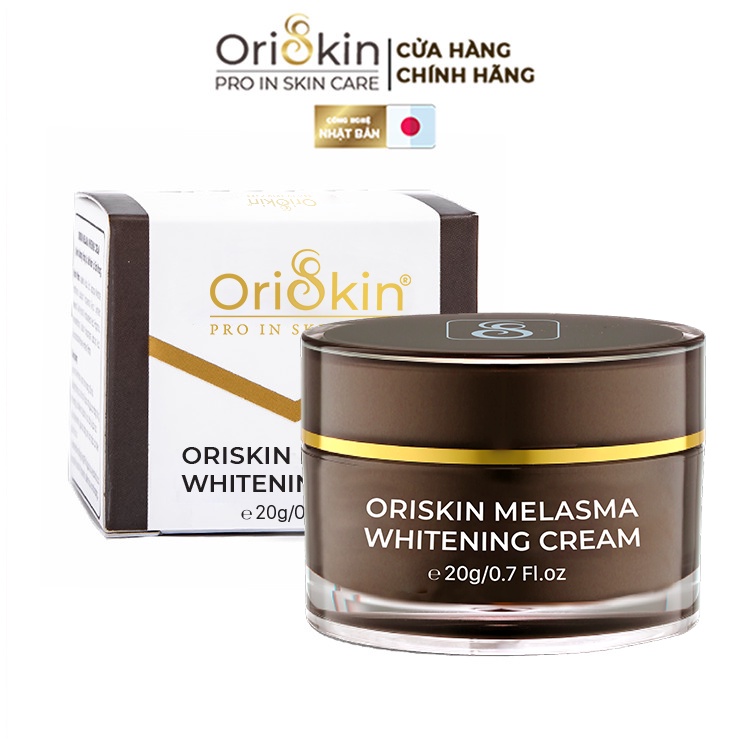 Kem Nám Tàn Nhang Oriskin Melasma &amp; Whitening Cream Làm Mờ Nám Tàn Nhang Lâu Năm, 20ml