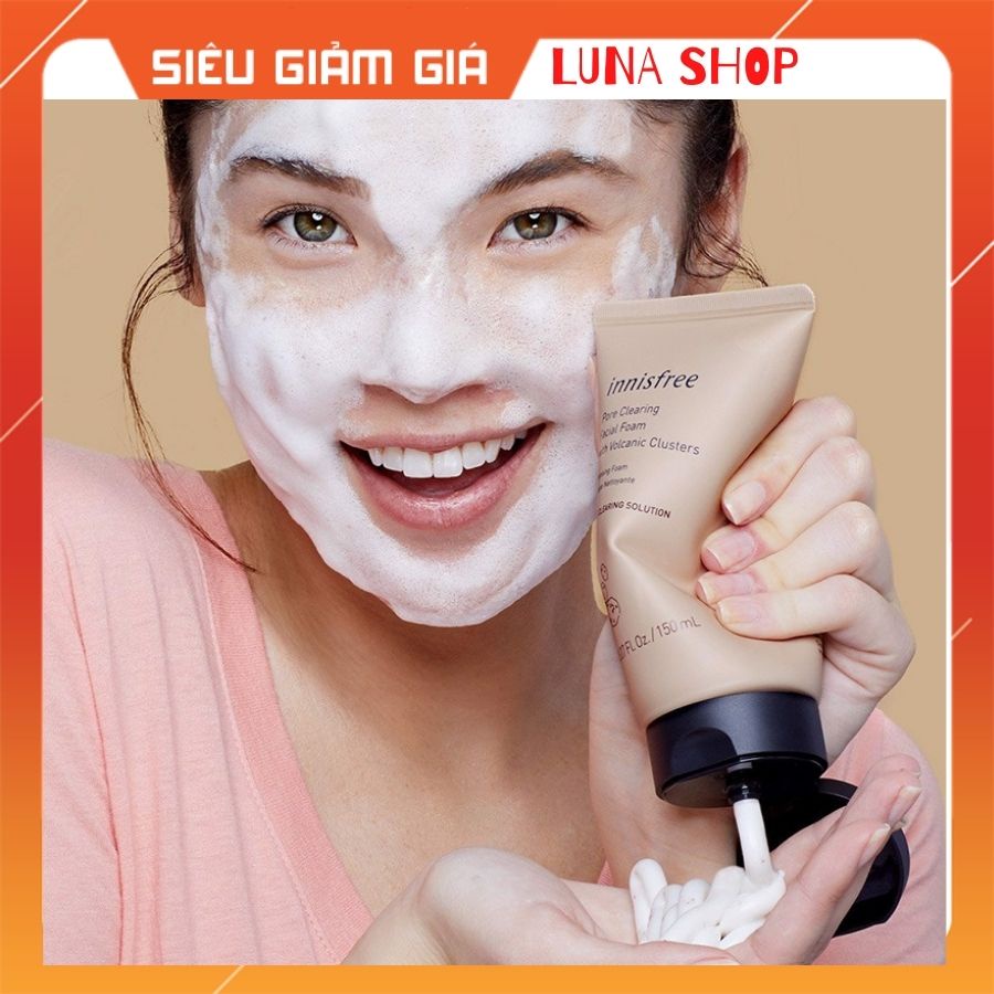 [ Date Mới ] Sữa rửa mặt tro núi lửa Jeju volcanic pore cleasing foam | BigBuy360 - bigbuy360.vn