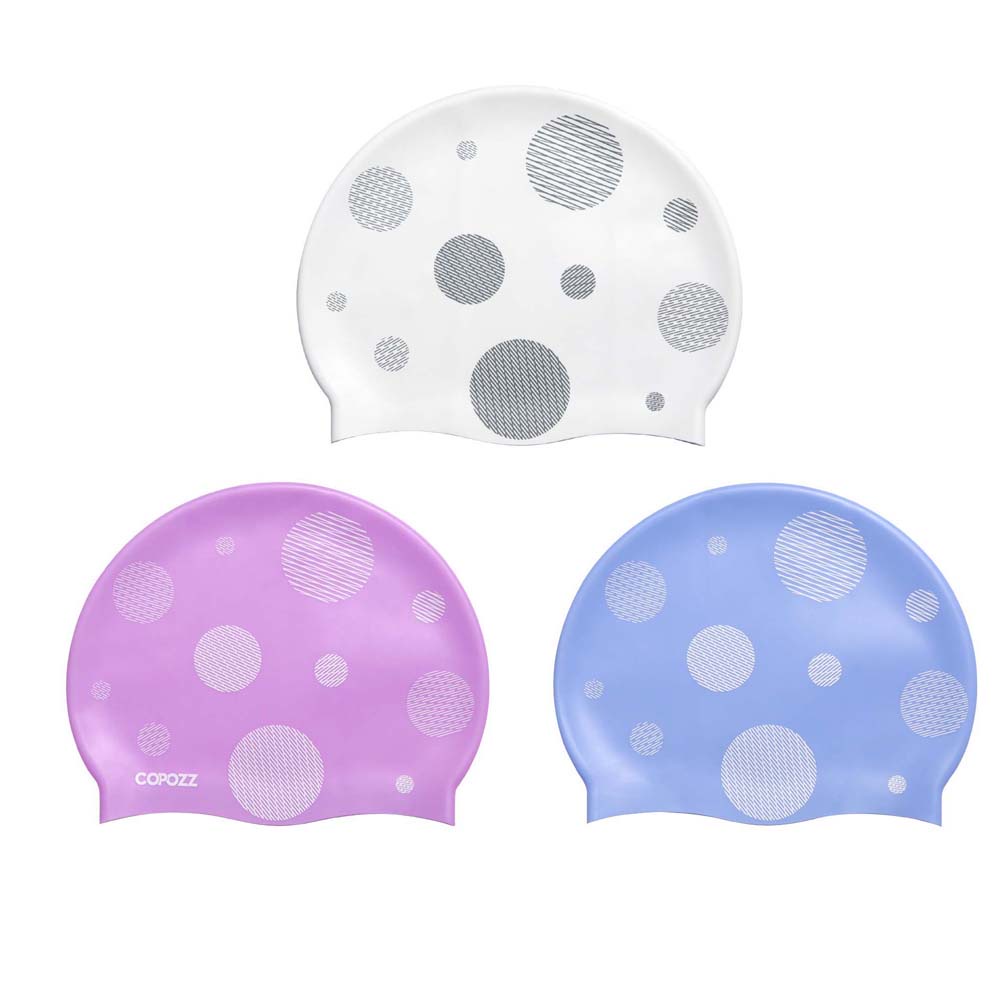 Mũ bơi bằng silicon chống thấm nước thoải mái nhiều màu sắc cho người lớn | BigBuy360 - bigbuy360.vn