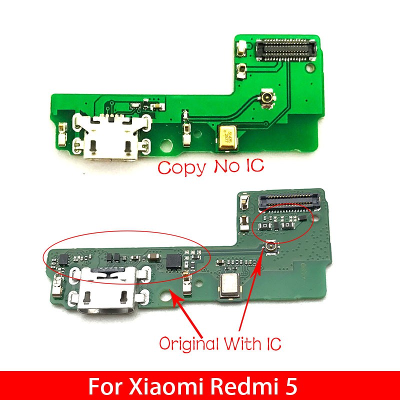 Bộ 4 Linh Kiện Cổng Sạc Thay Thế Cho Điện Thoại Xiaomi Redmi 4x 4 Pro 4a 5 5a 3 3s