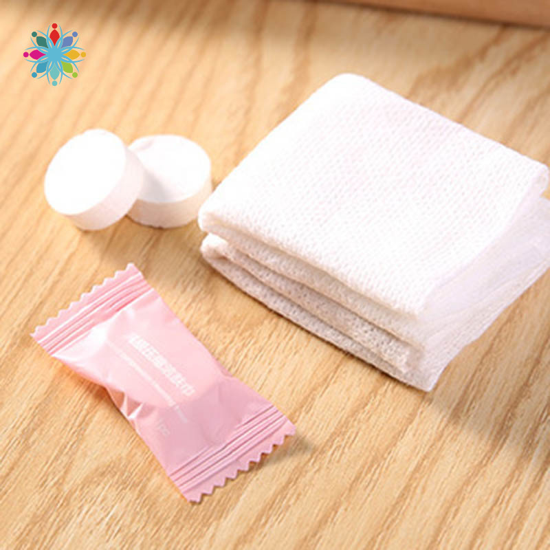 Bộ 100 Khăn Nén Nhỏ Gọn Tiện Lợi