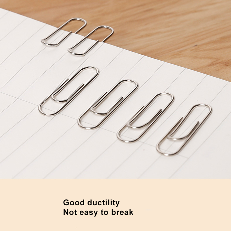 Stationery, Paper Clip, Silver / multicolor, 33mm / 55mm size【lyfs】