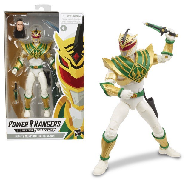 Mô hình nhân vật Hasbro⚡Power Rangers Lightning Collection⚡6- inches Mighty Morphin Shattered Grid Lord Drakkon