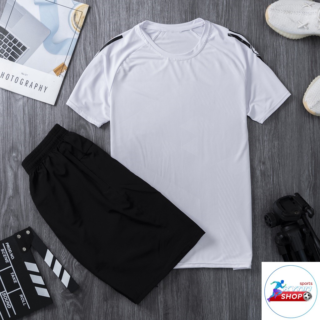 Sét đồ thời trang thể thao nam ép vân KB21, phom 40-80kg | BigBuy360 - bigbuy360.vn