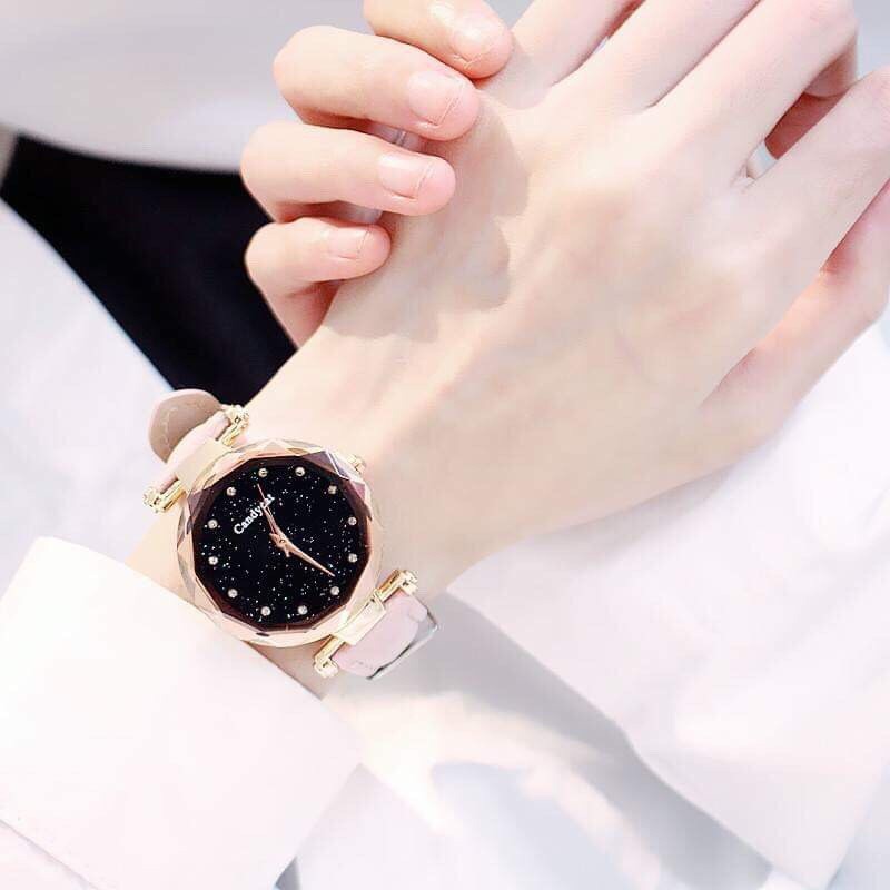 Đồng hồ thời trang nữ Candycat dây da nhung K870 | BigBuy360 - bigbuy360.vn