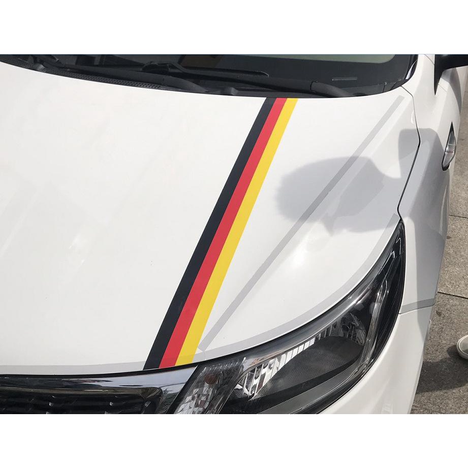 01 mét TEM CHẾ DECAL MÀU Đức - Pháp - Ý - BMW - SIÊU ĐẸP
