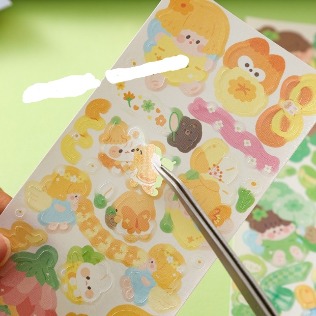 Miếng Dán Sticker Họa Tiết Hình Sakura  Trang Trí-Minkey