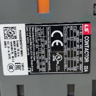 Contactor khởi động từ 22A MC-22b LS