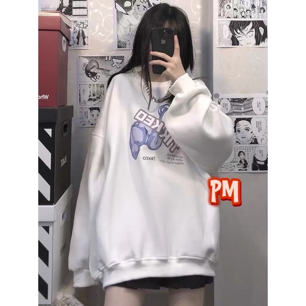 Áo nỉ bo gấu nằm PM11