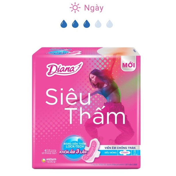 Diana siêu thấm chống tràn