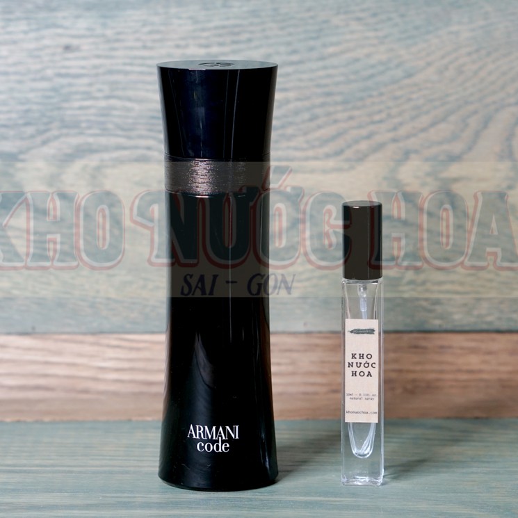 Nước hoa dùng thử Armani Code EDT