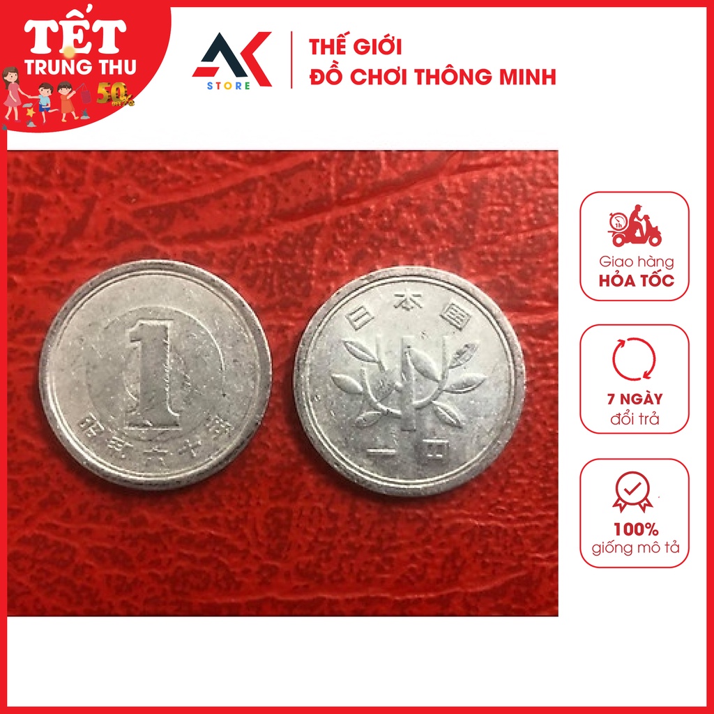 Đồng Xu Nhật Bản 1 Yên Mới