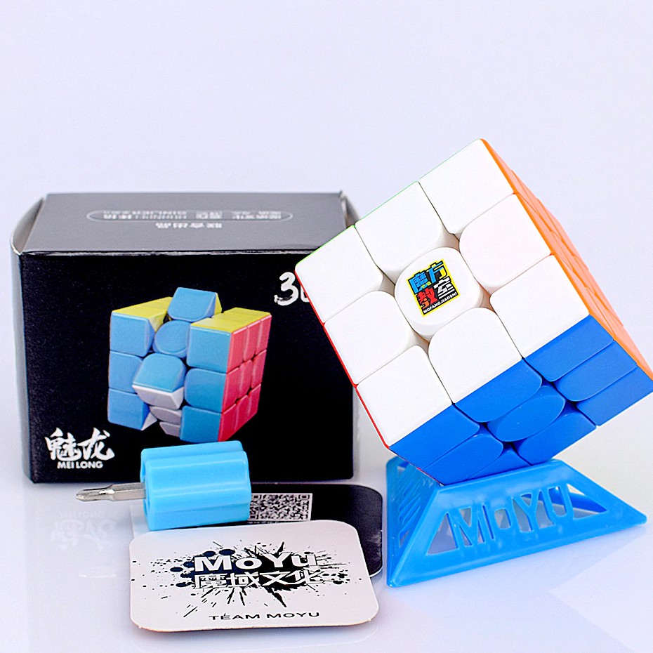 [Mã LIFETOYS1 giảm 30K đơn 99K] Rubik 3M 3x3x3 Có Nam Châm Sẵn Của Nhà Máy MoYu