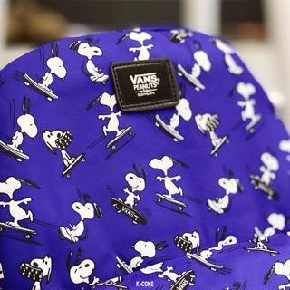 Vans x Peanuts Old Skool Backpack | Balo Vans Snoopy Xanh