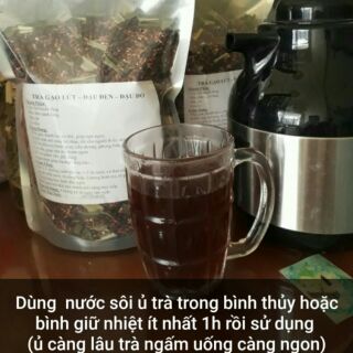 2kg Trà gạo lứt- Đậu đen xanh lòng - Đậu đỏ - Lá dứa- hoa nhài