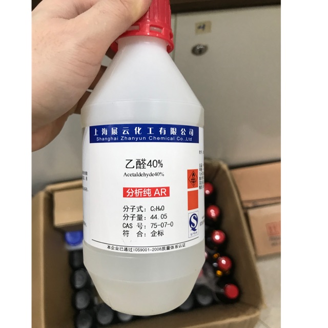 Hóa chất Acetaldehyde CAS 75-07-0 C2H4O chai 500ml