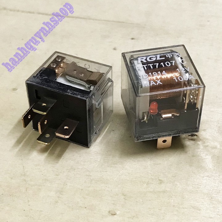 Rơ Le 5 Chân 12V 100A Hoặc 24V 100A