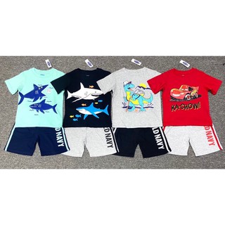 Bộ trẻ em cọc tay bé trai OLD NAVY xuất dư size 2-6t