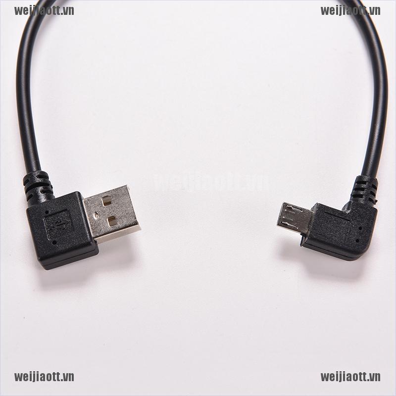 Cáp Chuyển Đổi Đầu Micro Usb 5 Pin Sang Usb 2.0 A 90 Độ