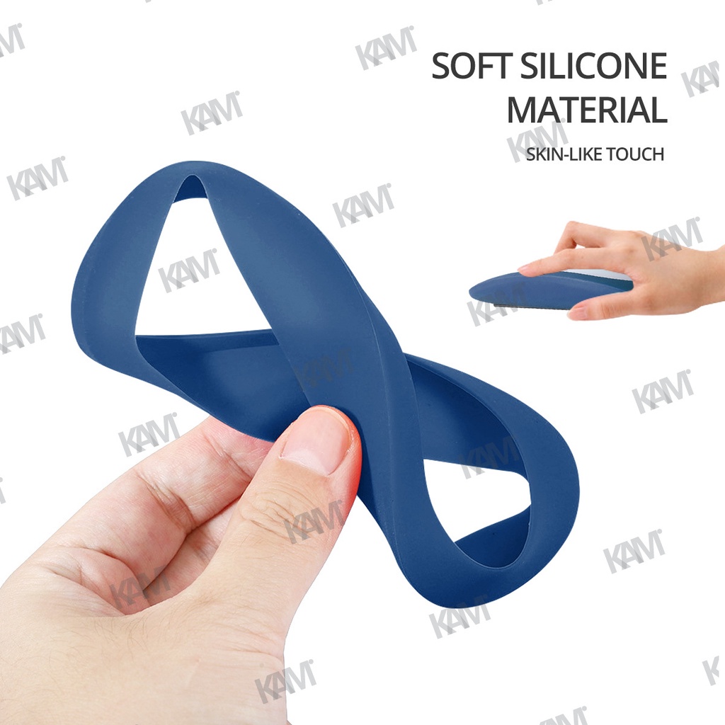 Kam Soft Silicone chống xước Magic Slim Case Protector Cover cho chuột Apple 1/2 Chuột iPad