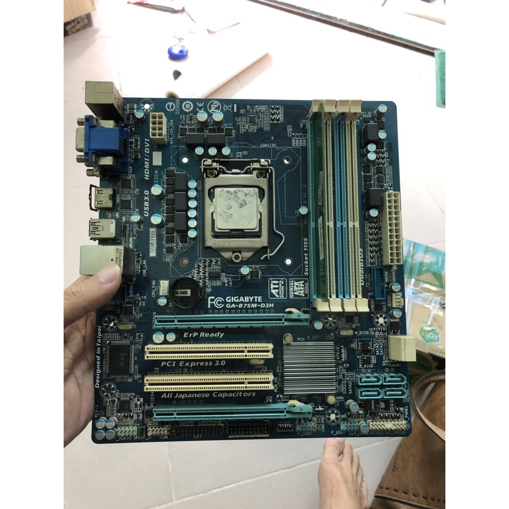 Main B75 4 khe ram socket 1155