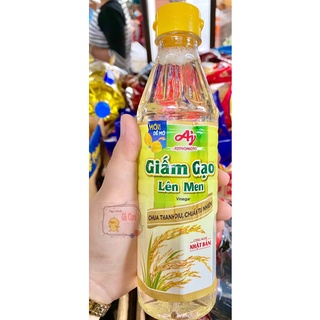 Giấm gạo lên men Ajinomoto chai 400ml