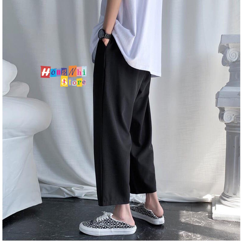 Quần Tây Âu Ống Rộng, Quần Tây Nam Ống Rộng Unisex - MM