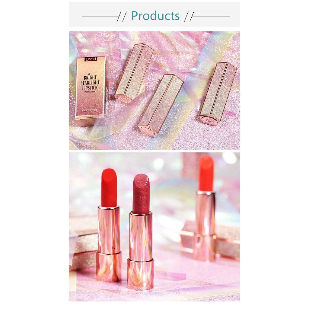 Leezi Lipstick Matte Lasting Schoolgirl Does Not Fade Moisturize Lip Gloss Beauty 8 Colors | BigBuy360 - bigbuy360.vn