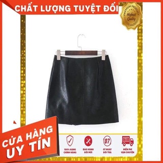[Tặng Mã 70K – Hàng Chính Hãng] Chân váy da thêu zara