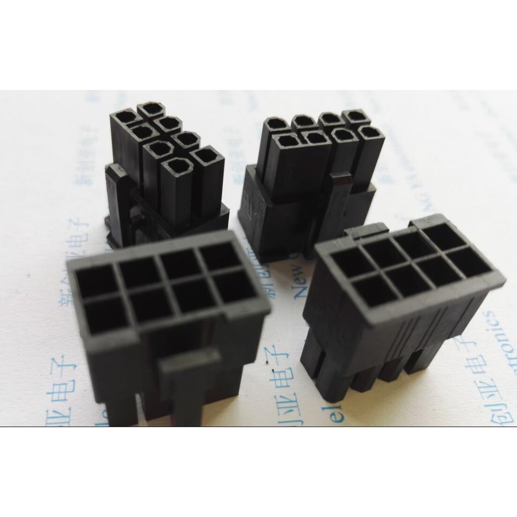 Vỏ nhựa đầu nguồn 5557 24p 8p 6p 4p - làm dây nguồn máy tính