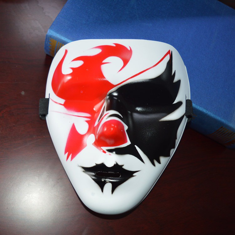 Mặt Nạ Jabbawookeez Màu ĐEN/TRẮNG ÂM DƯƠNG Hacker hóa trang halloween sự kiện lễ hội thiết kế độc đáo ấn tượng không đụn