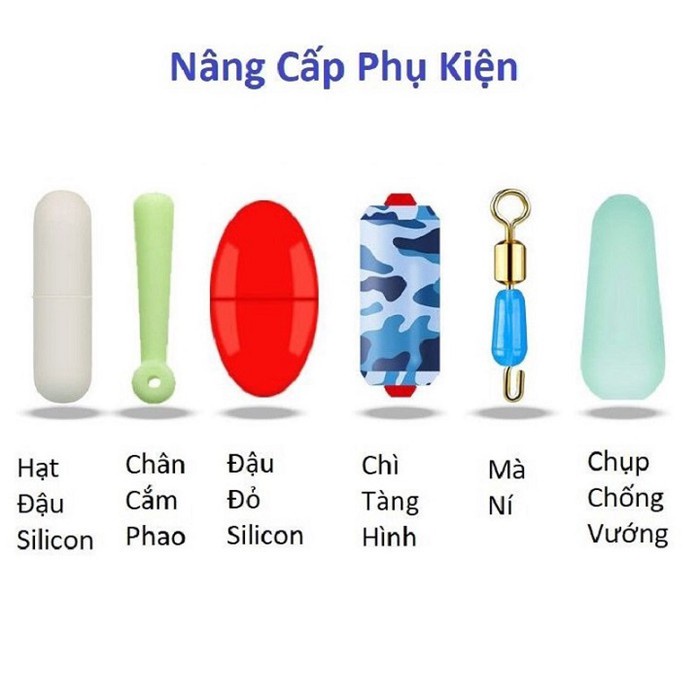 Trục Câu Đài Buộc Sẵn BGW DT02 Thiết Kế Thủ Công Mỹ Nghệ Cao Cấp - Sanami Fishing