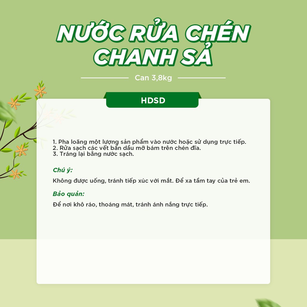 Nước Rửa Chén Hương Cam, Hương Chanh Sả 3,8Kg Dược Bảo Châu Làm Sạch Dầu Mỡ Khử Sạch Mùi Hôi Tanh Bảo Vệ Sức Khoẻ