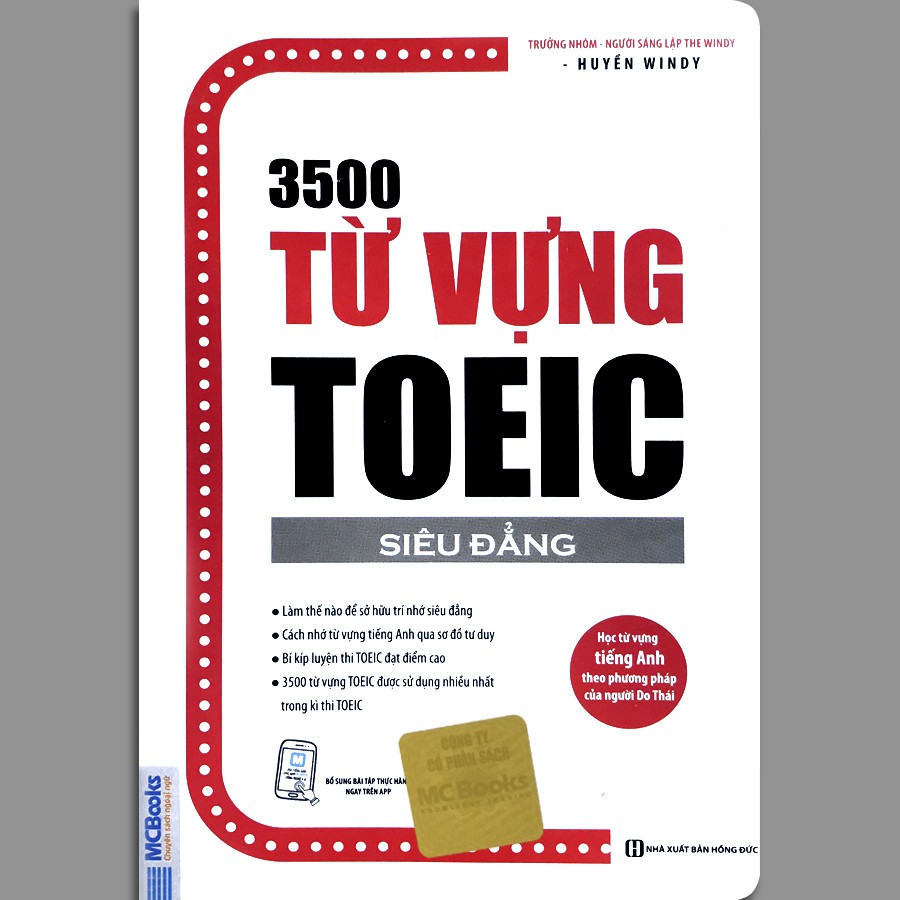 Sách - 3500 Từ Vựng Toeic Siêu Đẳng (Tái bản 2020)