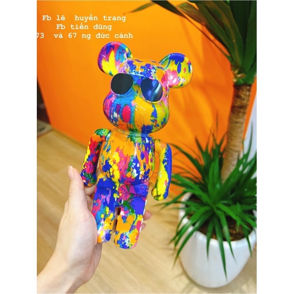 Loa Bluetooth Gấu Bearbrick Nghe Nhạc cực hay, Loa bluetooth Gấu Mini B5 Màu Sắc Sang Chảnh Mẫu Mới 2022