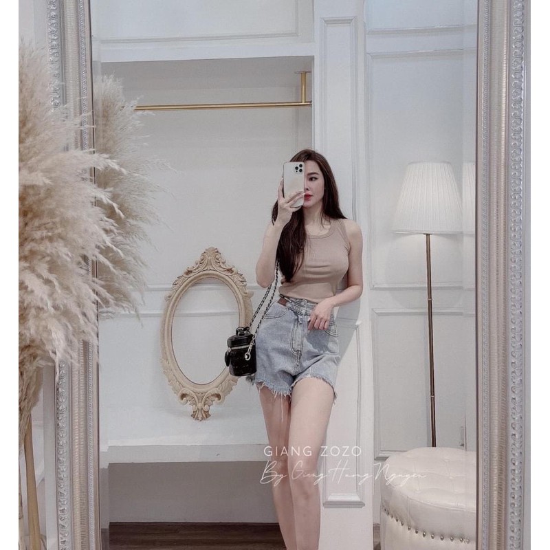 [ Mã WASTAPR giảm 10K đơn 50K] ÁO BA LỖ GZZ DÁNG DÀI