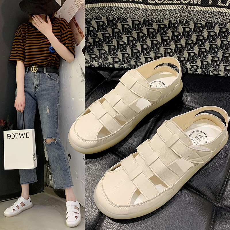 Giày nữ mùa hè Dép thời trang Giày thường Size:35-40