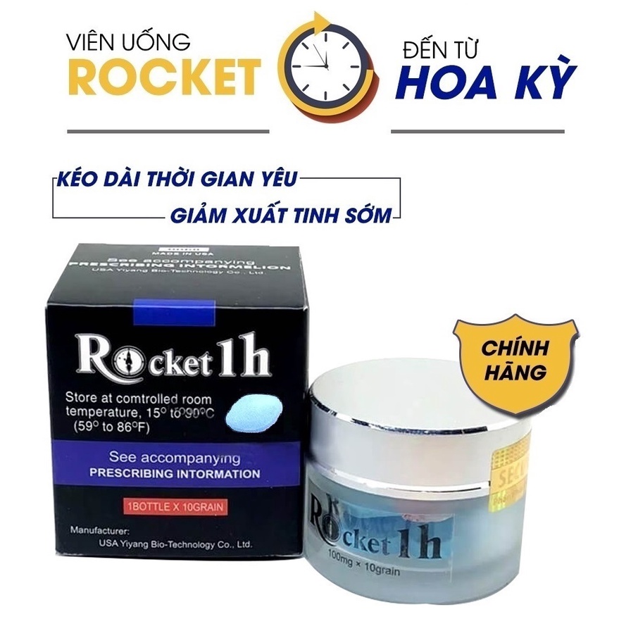 Rocket 1h  Loại Mạnh, Chống Xuất Tinh Sớm, Kéo Dài Thời Gian QH Lên Đến 60 Phút
