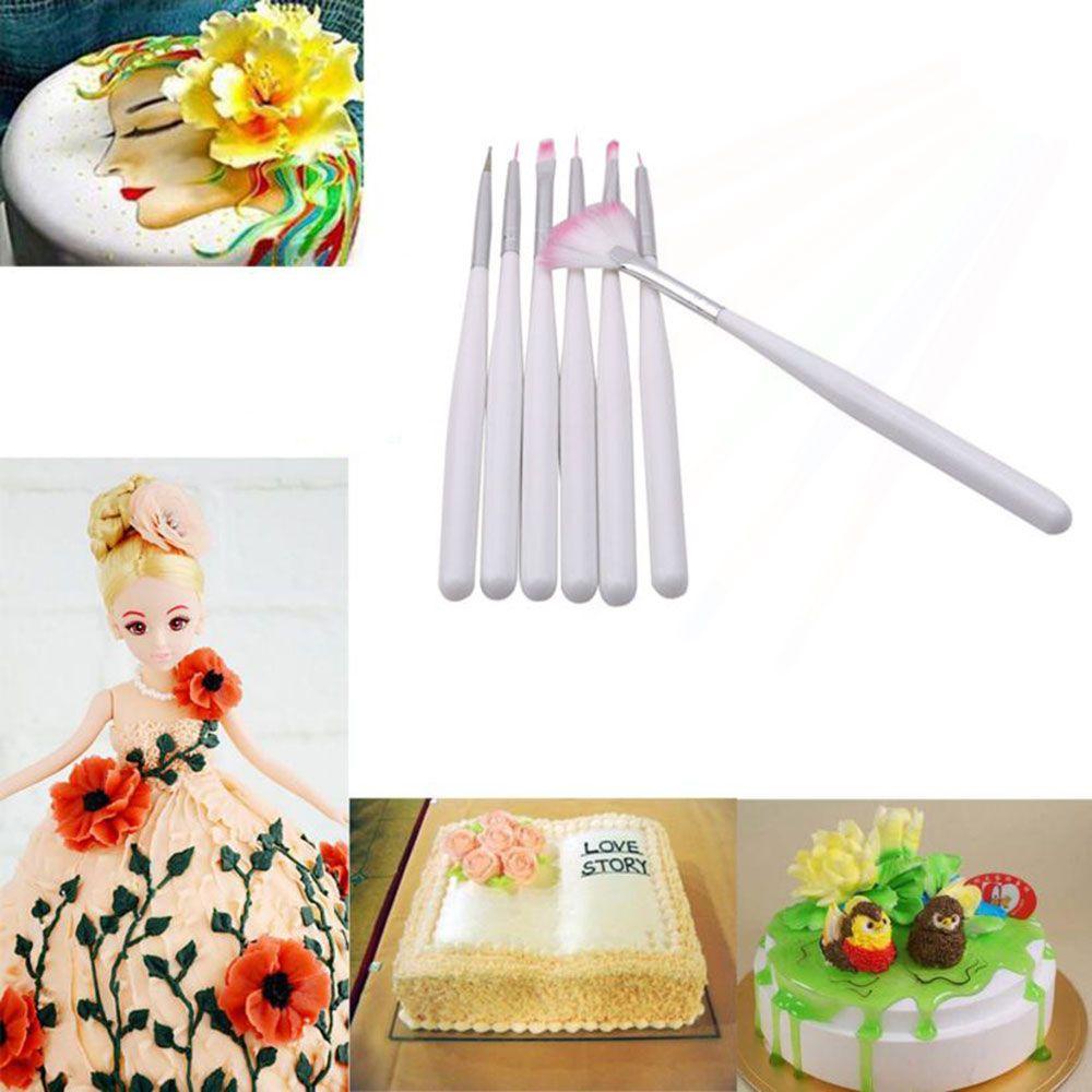 Bộ 7 Khuôn Vẽ Trang Trí Bánh Kem
