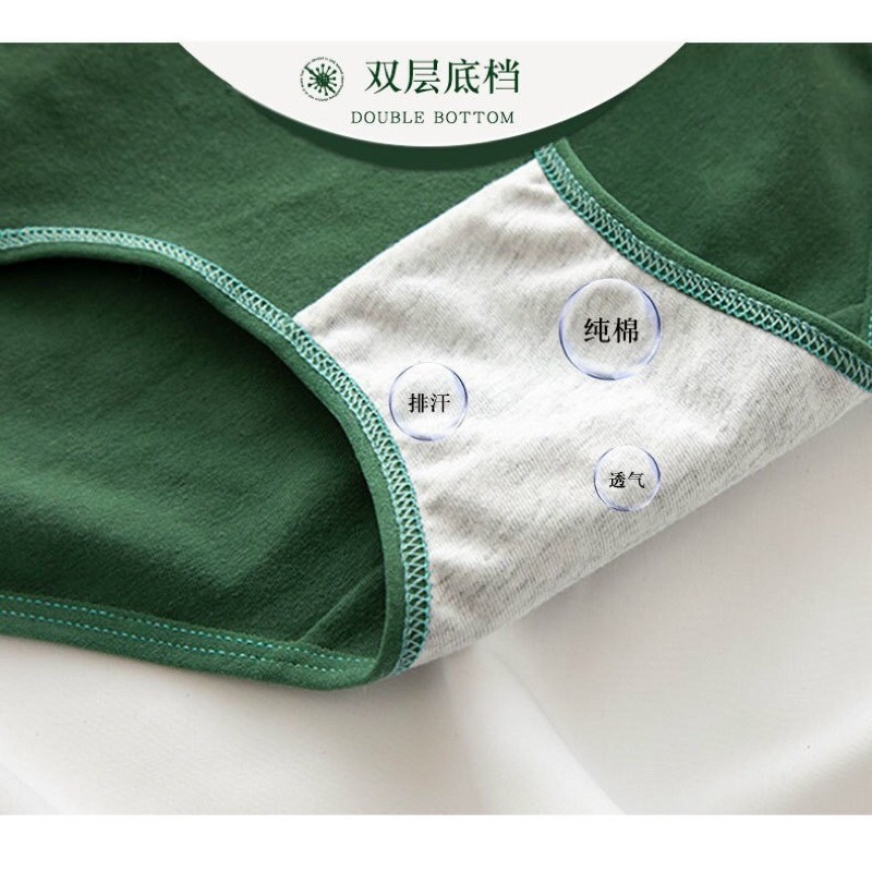 Quần Lót Cotton SAM SAM hoạ tiết gấu xanh đáng iu Size : free size 40 - 58kg.