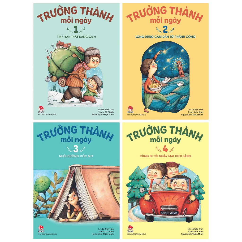 Sách KNS – Trưởng Thành Mỗi Ngày – Trọn bộ 4 tập