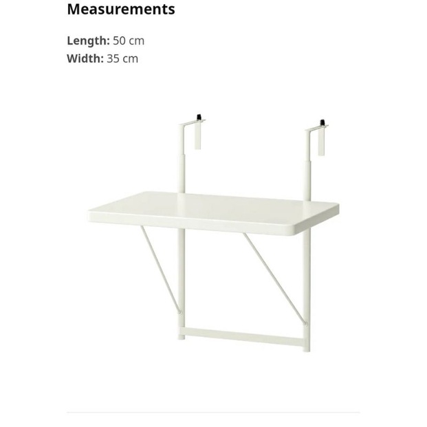 Bàn ban công IKEA TORPARO CHÍNH HÃNG SẴN HÀNG