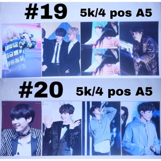 (Có sẵn) Sale poster A5 Suga BTS 2