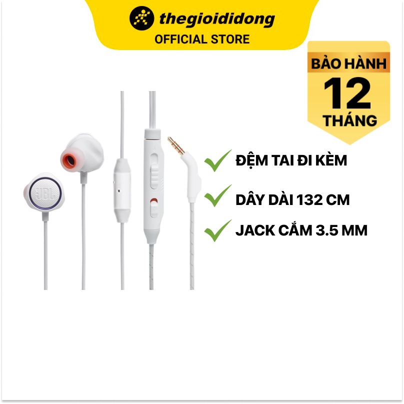 Tai nghe EP Gaming JBL Quantum 50 Chính hãng, BH 12 tháng