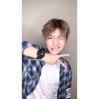 Đồng hồ nam Shock đen cá tính