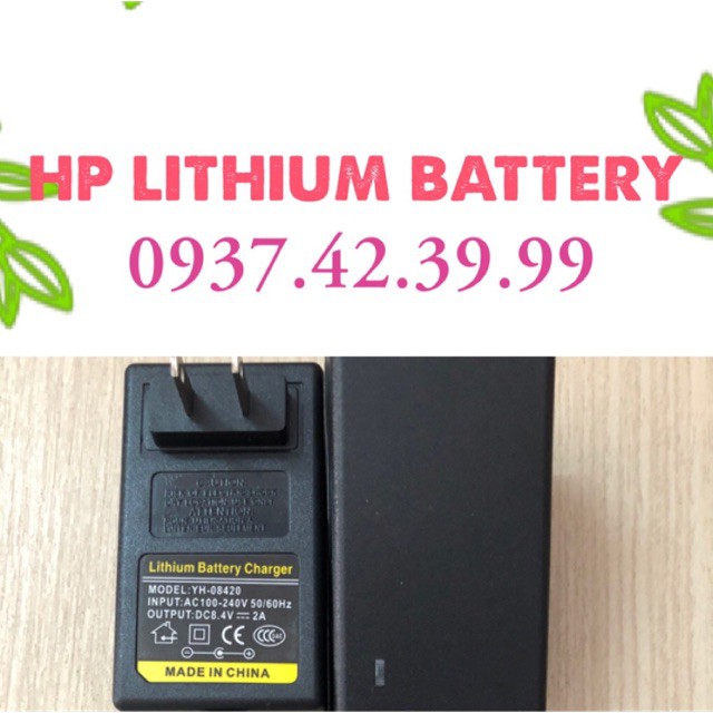 Sạc pin Lion 2S 8.4V 2A có đèn báo đầy