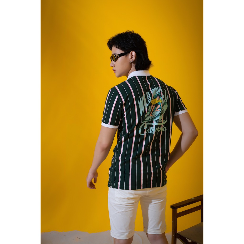 Áo thun polo nam SURFING 4D in hình họa tiết ,vải CVC,chuẩn form,thiết kế phong cách năng động cá tính AREMI - APL0020 | BigBuy360 - bigbuy360.vn
